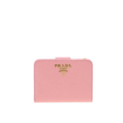 prada portafoglio rosa|Prada Portafoglio Con Applicazioni .